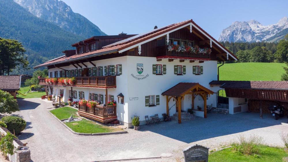 Gaestehaus Hinterponholz Ramsau bei Berchtesgaden Kültér fotó